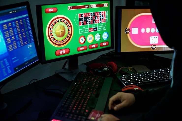 Pengguna membaca informasi VIP dari ponsel